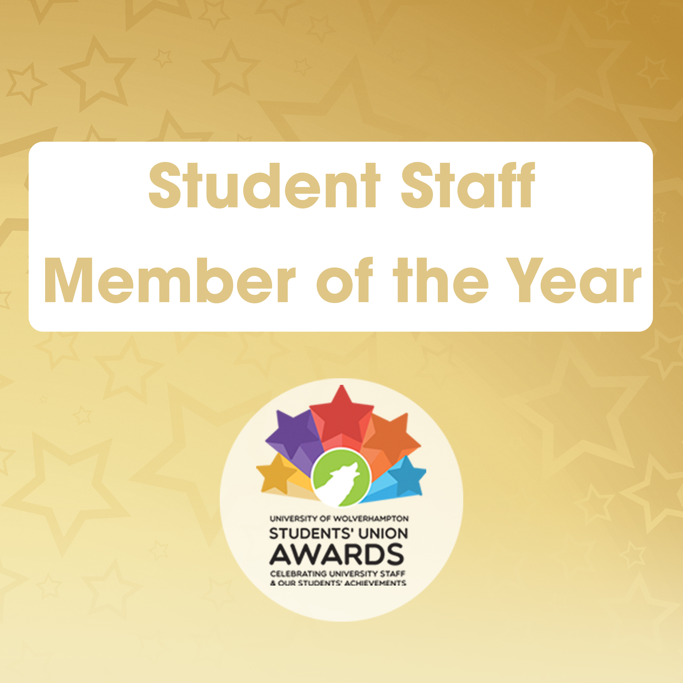 Student Staff Member of the Year