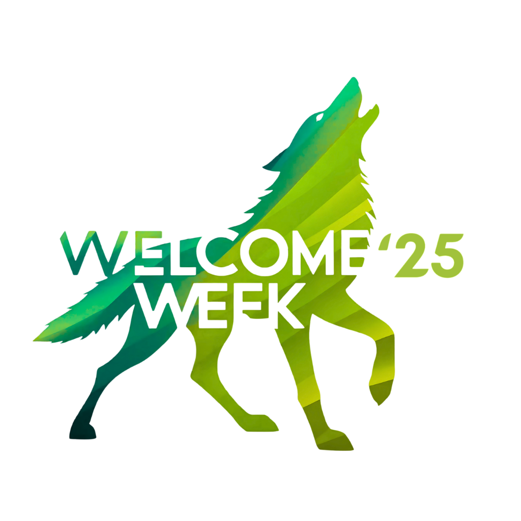 WELCOME '25 WEEK wolf logo